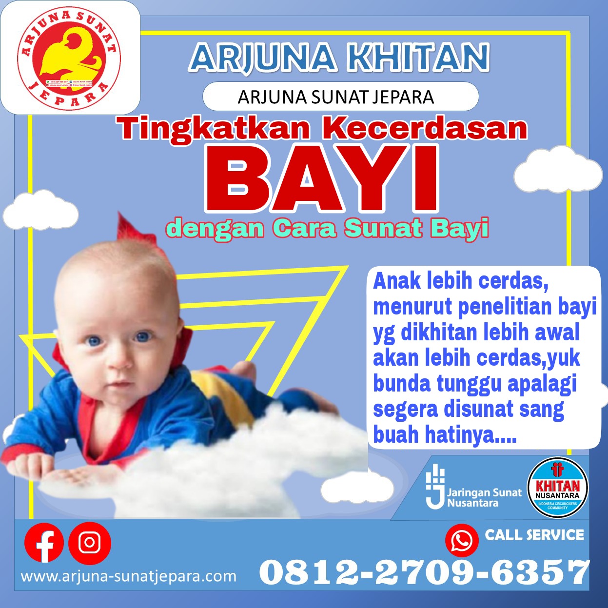 You are currently viewing 081.227.096.357 TINGKATKAN KECERDASAN BAYI DENGAN CARA SUNAT BAYI DI JEPARA