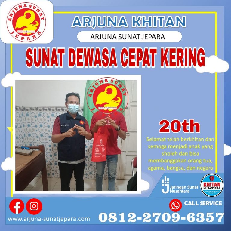Read more about the article 081.227.096.357 | ARJUNA SUNAT JEPARA | PUSAT TEMPAT KHITAN DEWASA| SUNAT DEWASA | MUALLAF JEPARA