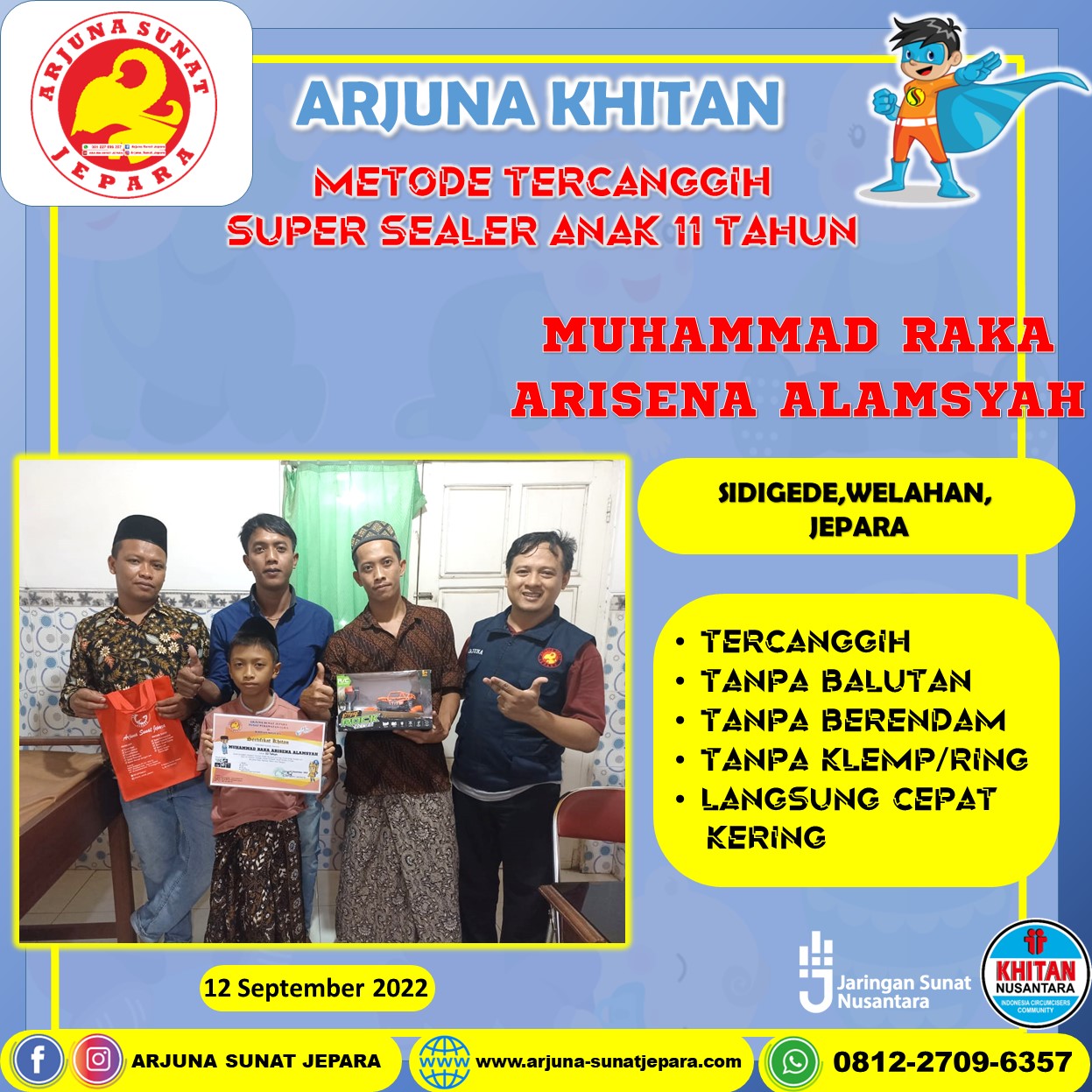 You are currently viewing Jagoan dari Sidigede Welahan Jepara Sunat Super Sealer Jepara