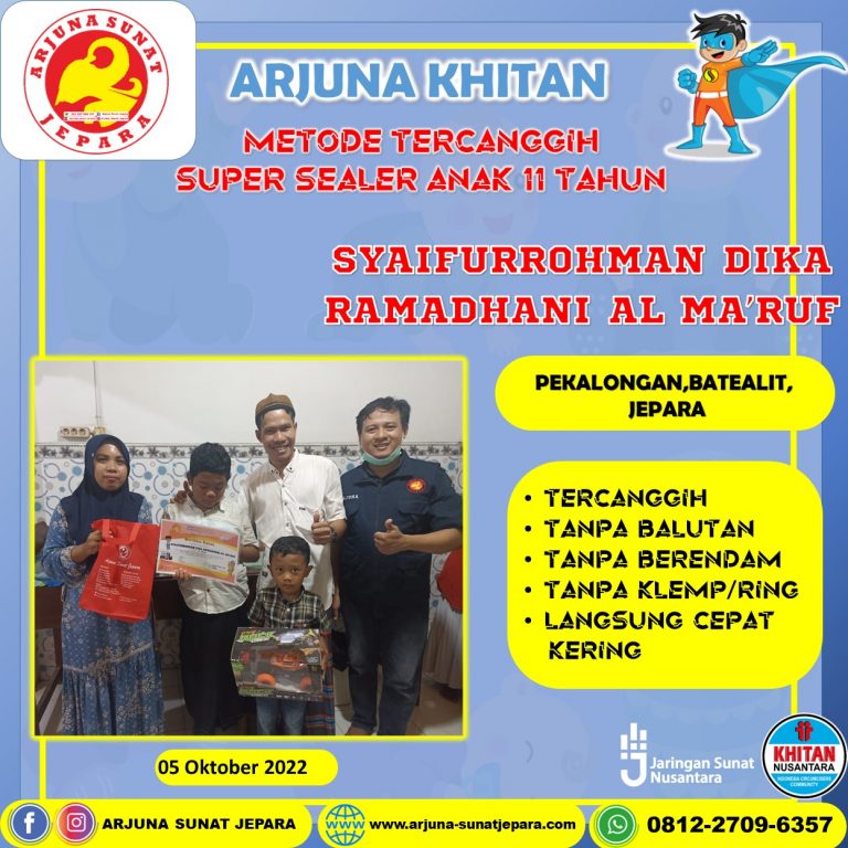 Read more about the article SUNAT SUPER SEALER JEPARA CEPAT SEMBUH TANPA PERBAN TANPA RING YANG MENEMPEL